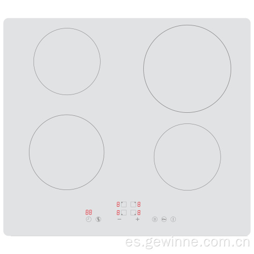 Cocina de automatización de dispositivos domésticos inteligentes de placas de inducción incorporadas